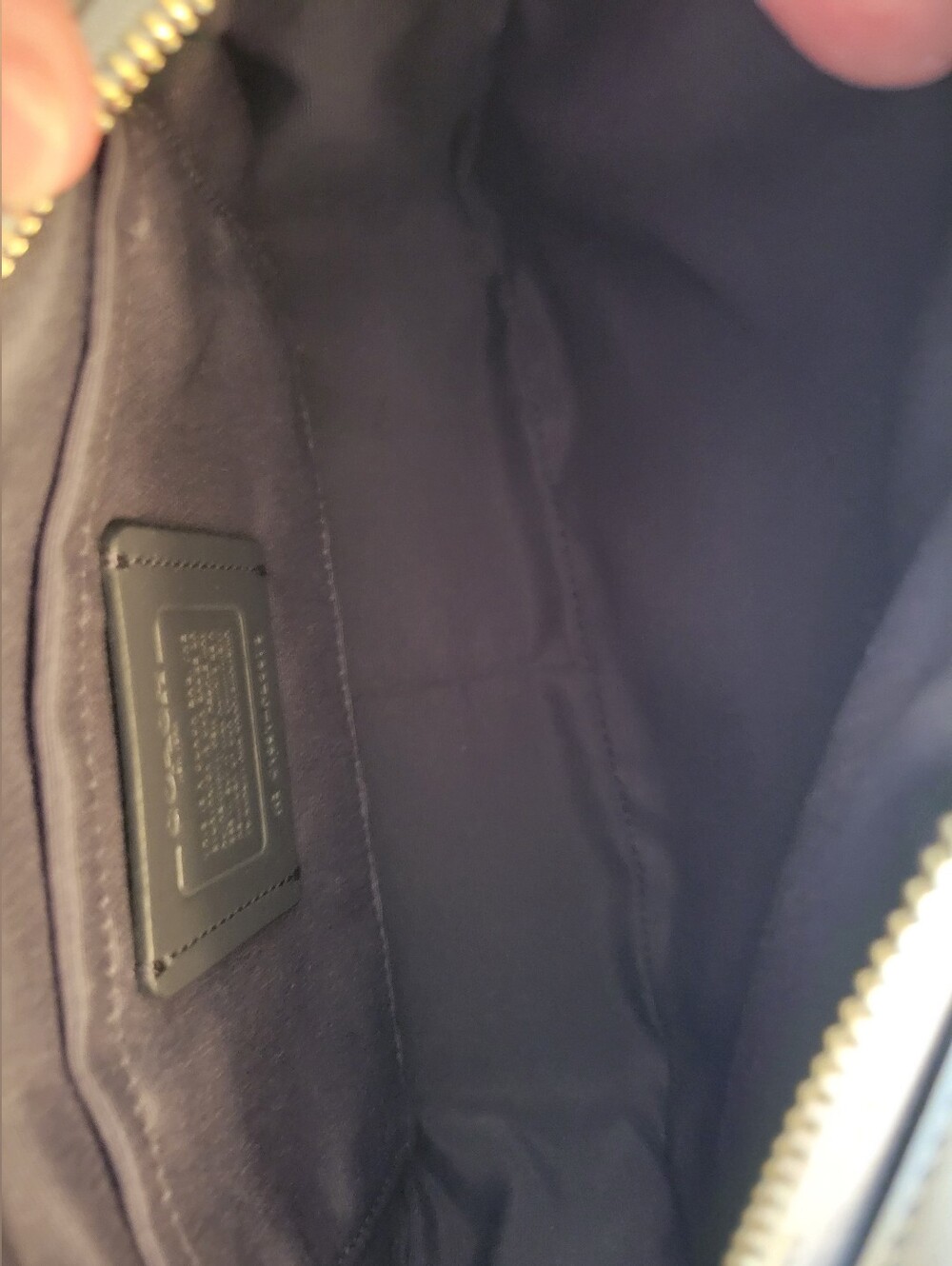 Coach Isla Chain Crossbody In Signature Denim - Picture 10 of 13